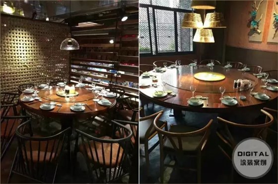 數(shù)碼彩美式PU開(kāi)放木器漆，締造文藝風(fēng)飯店