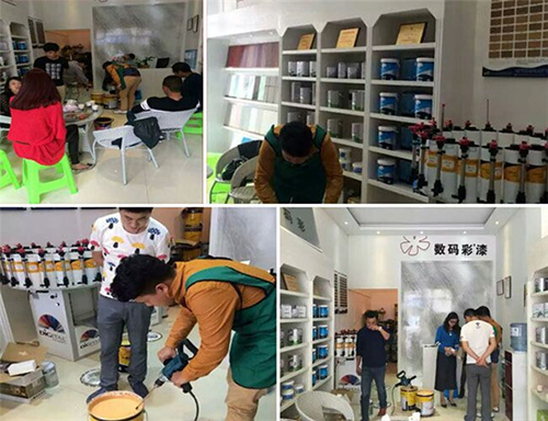 【油漆代理】可喜！數(shù)碼彩貴州興義油漆加盟店隆重開業(yè)！