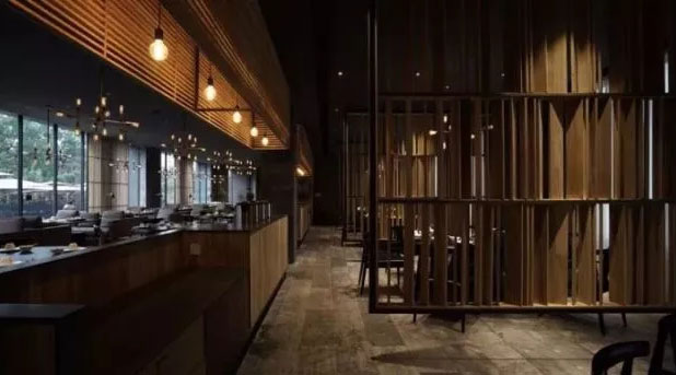 水漆原生態(tài)風格 謙遜的優(yōu)雅洛陽元寶餐廳