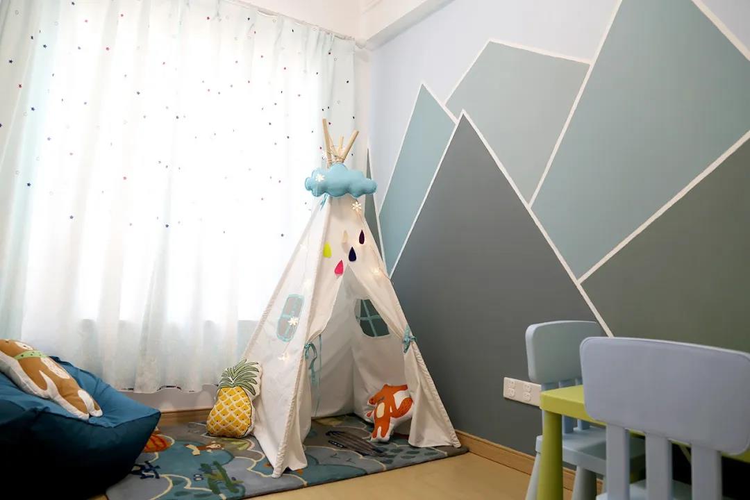 兒童房墻面這樣裝，小孩都樂瘋了